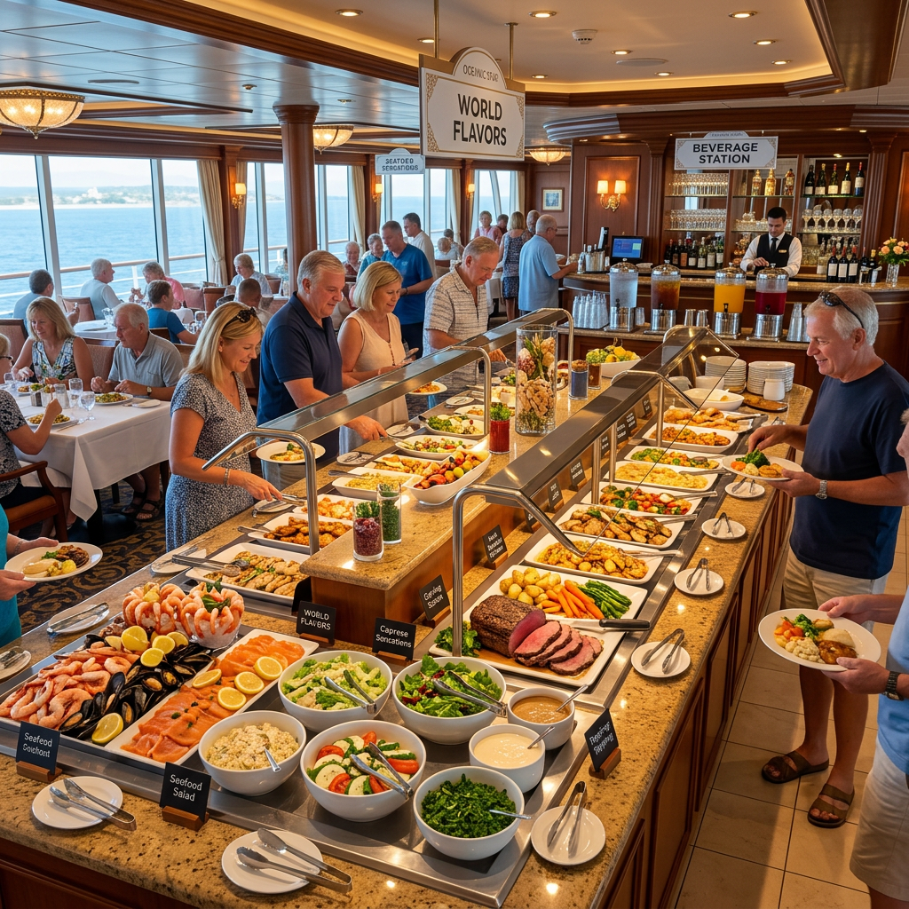 What to Eat & Drink on a Cruise: The Complete Onboard Food Guide