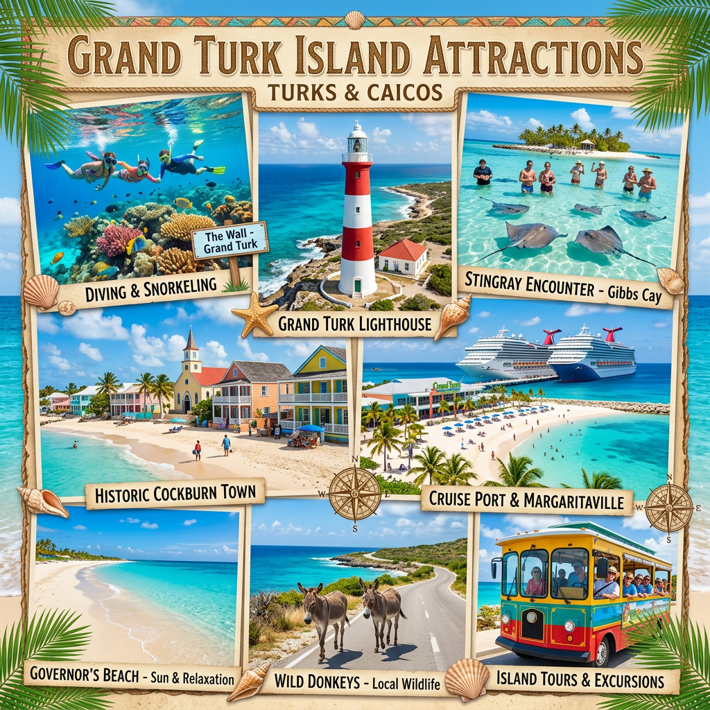 Grand Turk Cruise Port: Amazing Wall Snorkeling, Stingrays & Best Things to Do Ashore