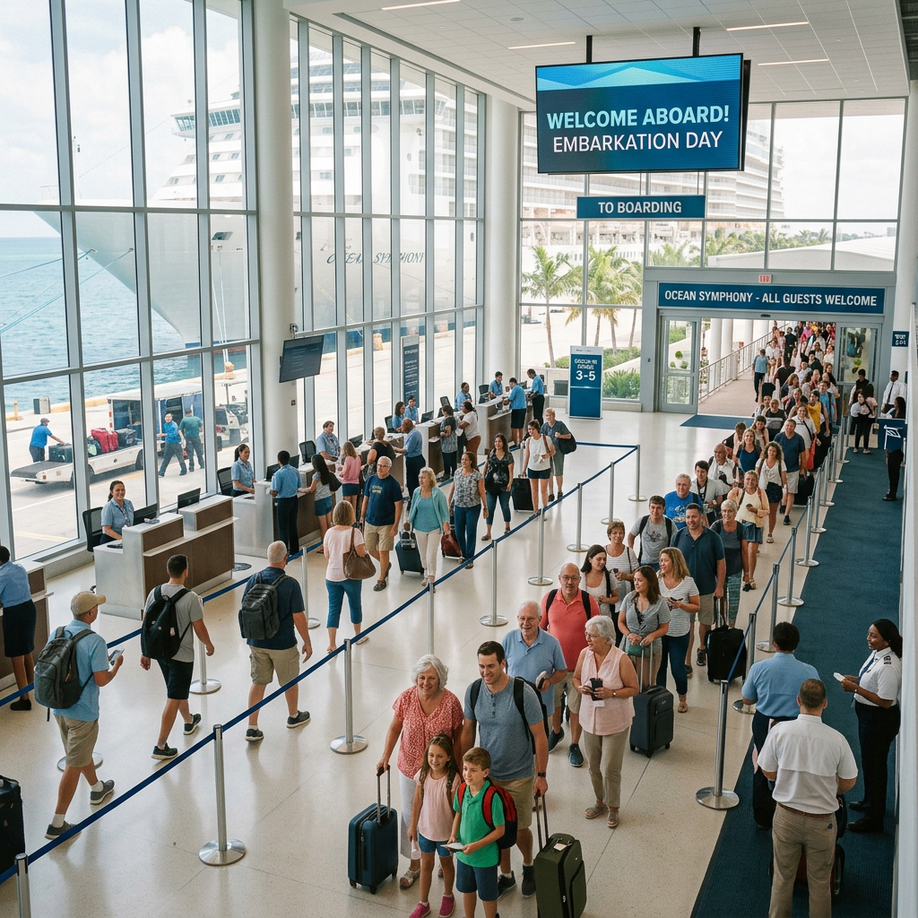Cruise Embarkation Day: What to Do First When You Board