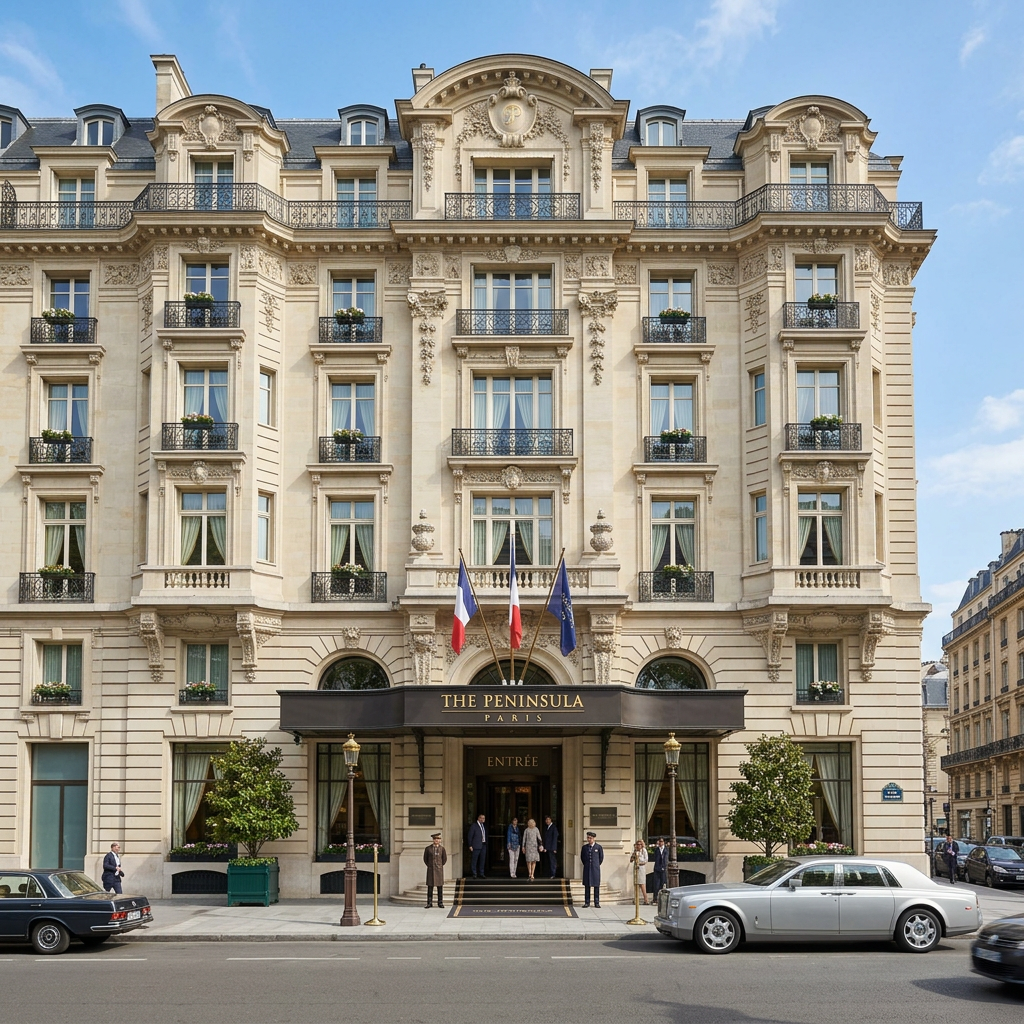 The Peninsula Paris: Inside the Hotel With Paris’s Only 2-Michelin-Star Rooftop