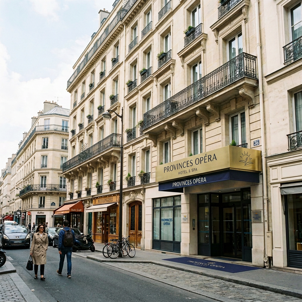 Hôtel Vacances Bleues Provinces Opéra: Paris’s Mid-Range Sweet Spot Near the Grands Boulevards