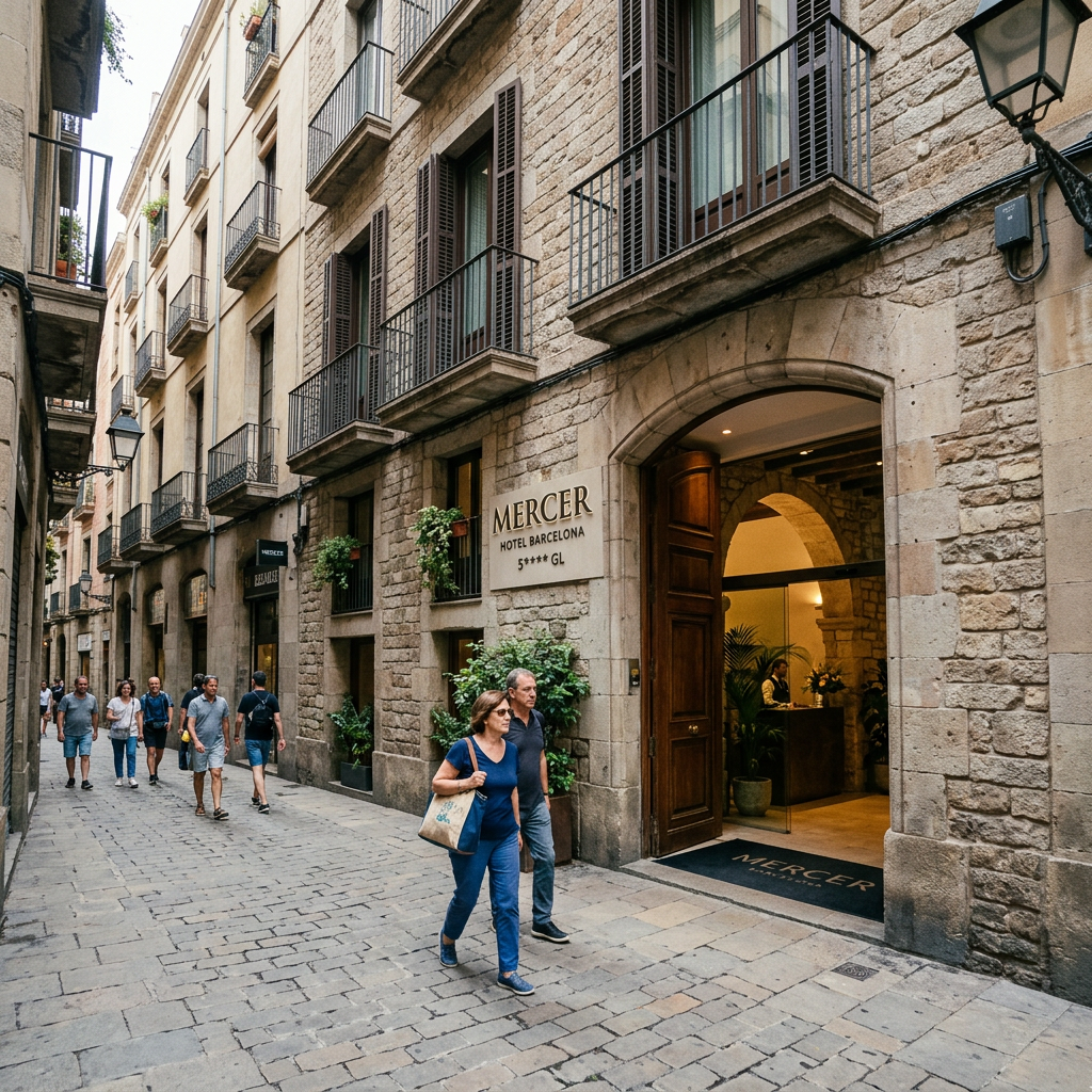 Mercer Hotel Barcelona: Staying Inside a Roman Wall in the Gothic Quarter