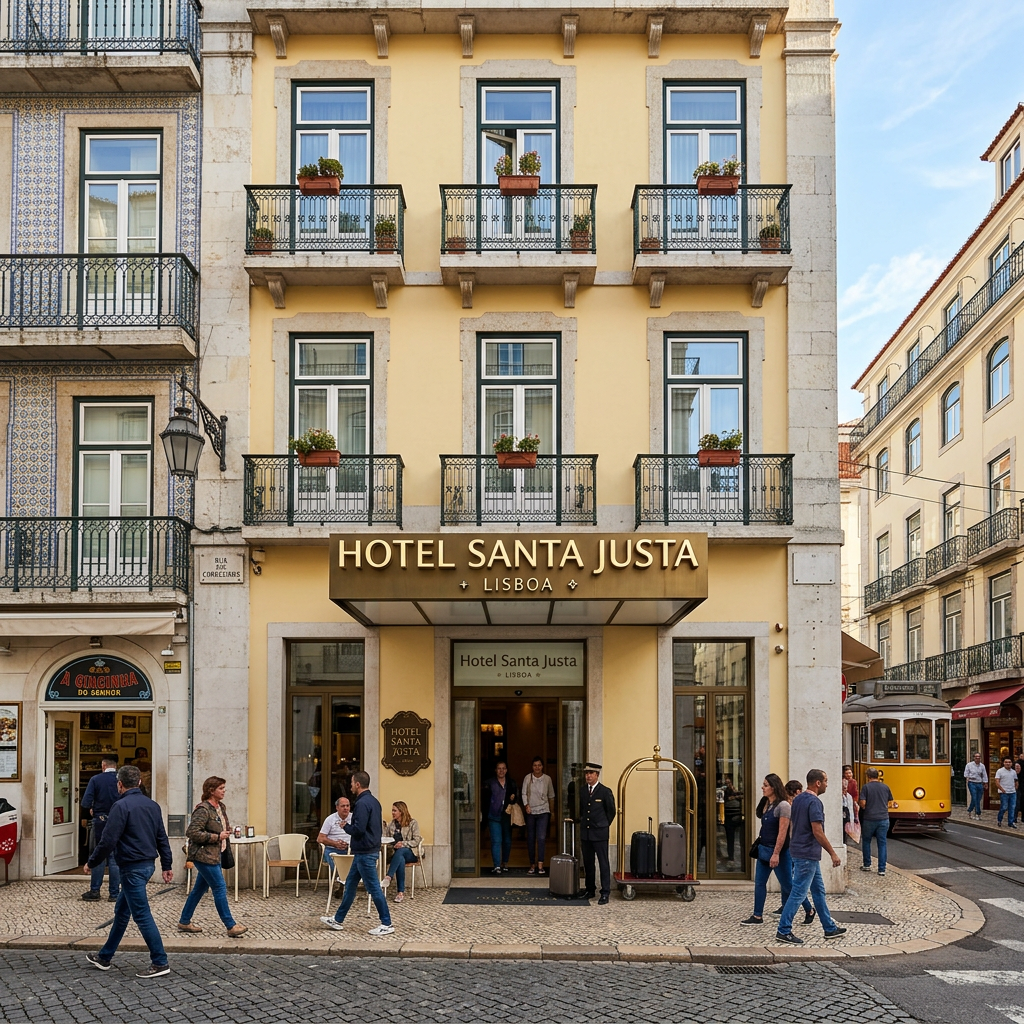 Hotel Santa Justa Lisboa: Baixa’s Design Hotel with a Free Minibar