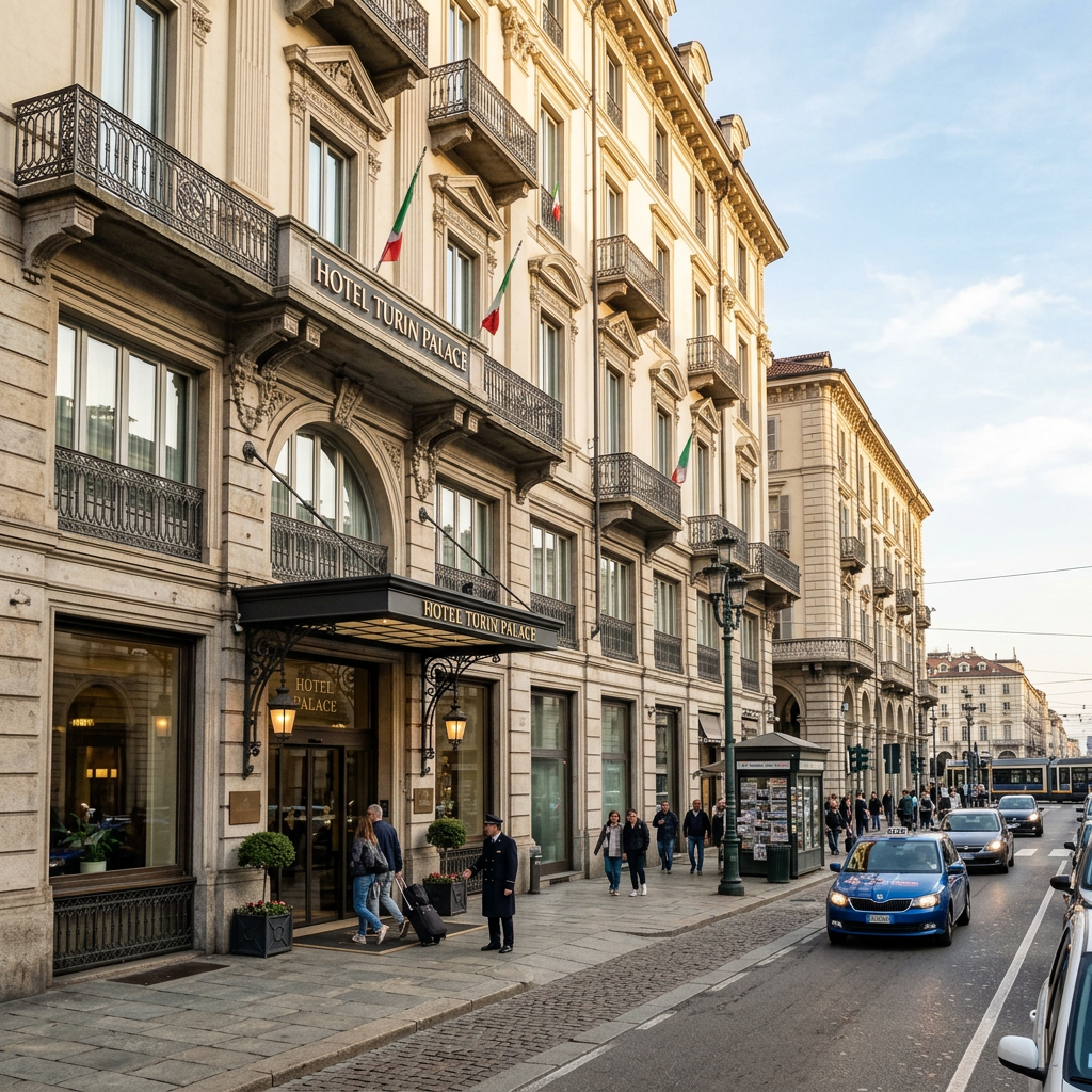 Hotel Turin Palace: Art Deco Elegance Across From Porta Nuova Station