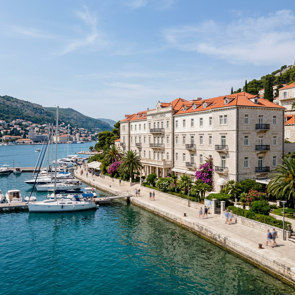 Hotel Lapad: A Harborfront Pool Stay on the Lapad Peninsula