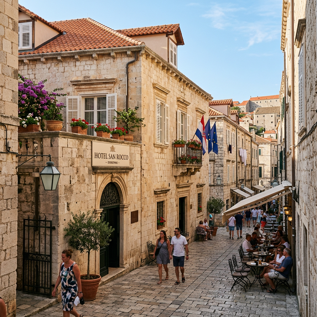 San Rocco Palace: Apartment-Style Suites Steps from the Stradun