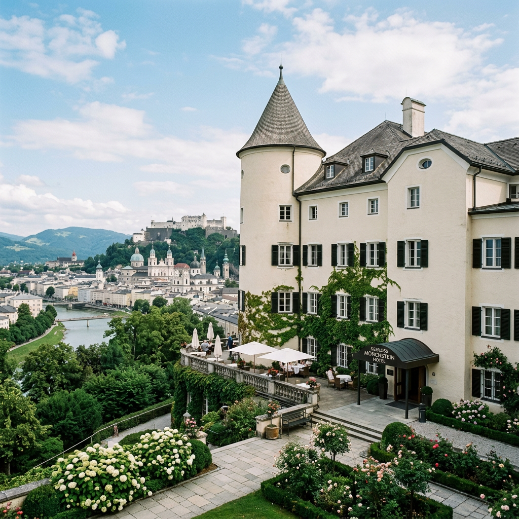 Schloss Mönchstein Hotel: A Medieval Castle Above Salzburg