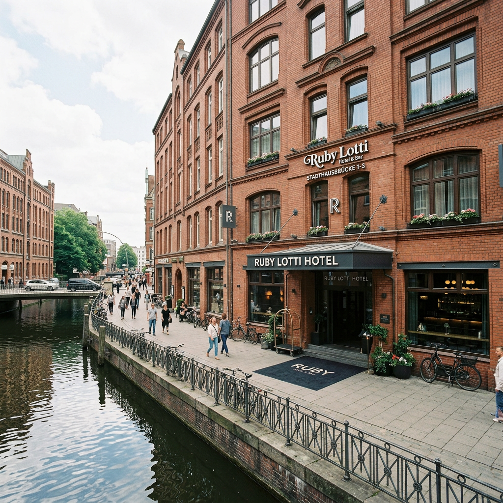 Ruby Lotti Hotel Hamburg exterior