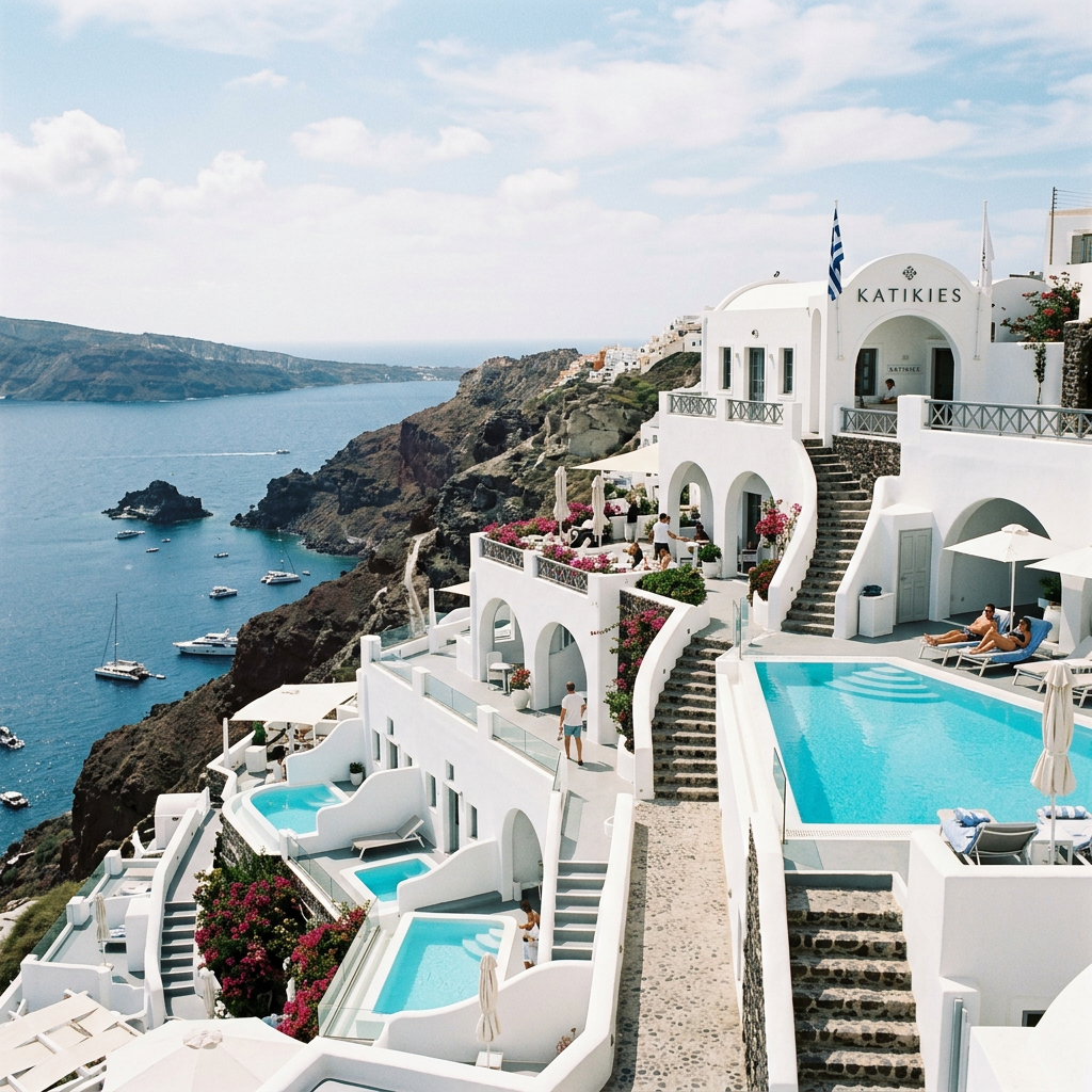 Katikies Santorini: The Benchmark Caldera Luxury Experience