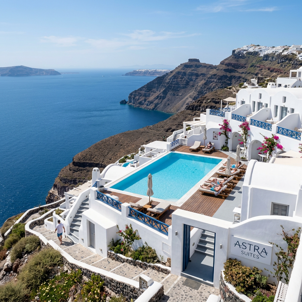Astra Suites: Three Decades of Quiet, All-Star Hospitality in Imerovigli