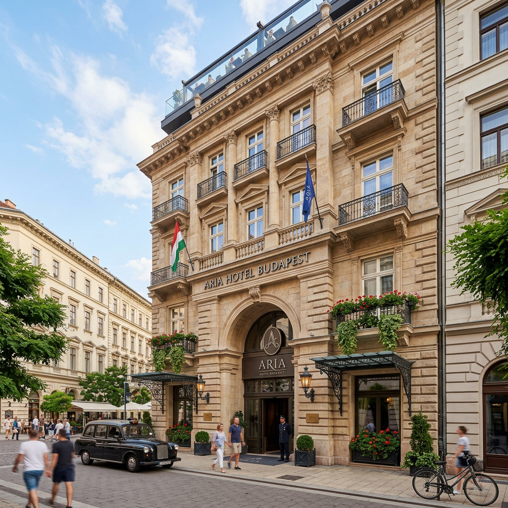 Aria Hotel Budapest: Four Wings, Four Musical Genres