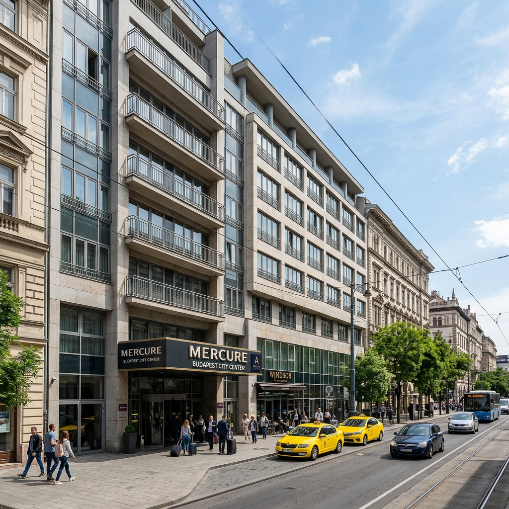Mercure Budapest City Center: Real Váci utca Value Two Minutes from the Danube