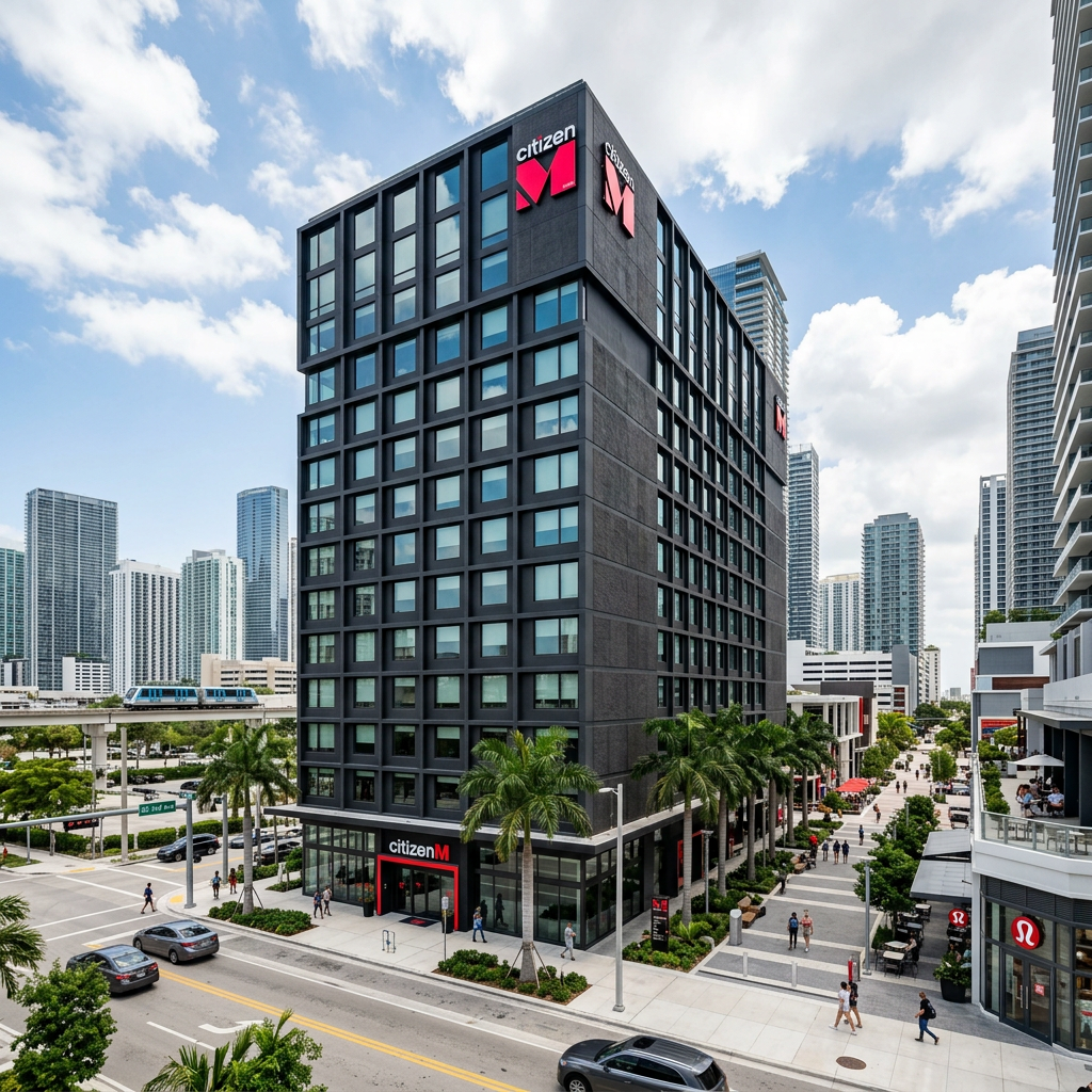 citizenM Miami Worldcenter: Downtown Budget Pick with Rooftop Bar