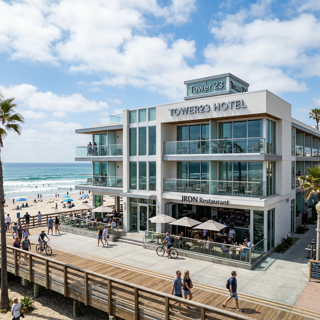 Tower23 Hotel San Diego: Boutique Beachfront Stay at Pacific Beach